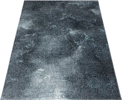 Produktbild von Teppich Läufer Wohnzimmer Blau 80x150 Ombre Design aus Polypropylen