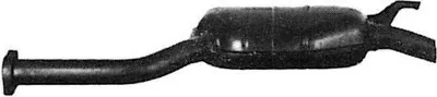 Produktbild von IMASAF ME.25.06 Mittelschalldämpfer Schalldämpfer passend für MERCEDES-BENZ 190 (W201)