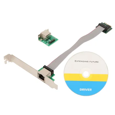 Zdjęcie produktu dla Adapter serwerowy Gigabit Ethernet, 1000 M, wysokowydajny jednoportowy adapter RJ45 Ethernet NIC do komputerów przemysłowych