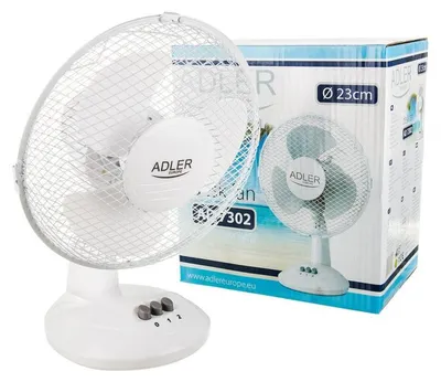 Produktbild von Adler Europe - Tischventilator ADLER AD 7302 (23cm) (wh); AD7302