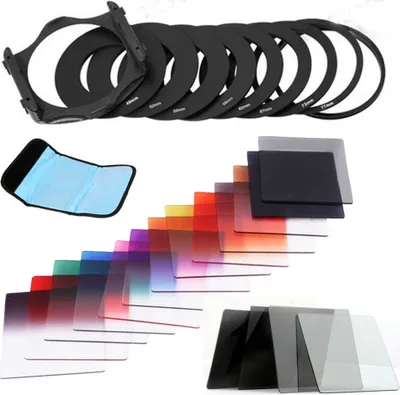 Zdjęcie produktu dla INF Zestaw filtrów kwadratowych z pierścieniem adaptera - fotografia model 1