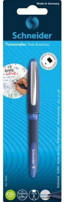 Produktbild von Schneider Tintenroller One Business 0.6 blau, Blisterkarte mit 1 Stück
