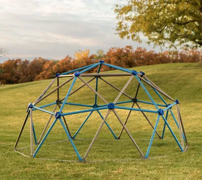 Obrázok produktu pre Lifetime Geometrický lezecký rám, lopta na lezenie "Geodome" hnedá / modrá Ø 274 x 137 cm