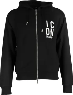 Immagine prodotto di Dsquared2 - Giacca con cappuccio con stampa logo Nero Uomo