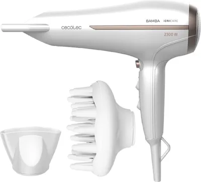 Produktbild von Cecotec Bamba IoniCare 5200 Aura, Weiß, Tasten, 2300 W