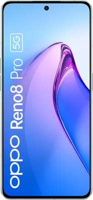 A smartphone with a colorful, abstract background.