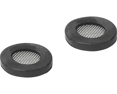 Zdjęcie produktu dla Zestaw gumowych nakrętek uszczelniających z sitkiem 1/2" 2 szt