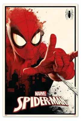 Produktbild von Spiderman-Poster für Kinderzimmer, 24 x 36 Zoll