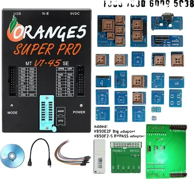 Zdjęcie produktu dla Programator, wersja oprogramowania V145, łączność USB, kompletny zestaw V145