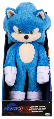 Obrázok produktu pre Sonic the Hedgehog 3 Deluxe 13" Sonic, Kreslená postavička, 3 rok / roky