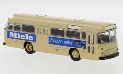 Produktbild von Brekina 59524 - 1/87 Magirus Saturn II, Stadtwerke Bielefeld - Miele, 1960 - Neu