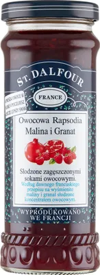 Zdjęcie produktu dla St. Dalfour - Owocowa Rapsodia Malina i Granat 284 g