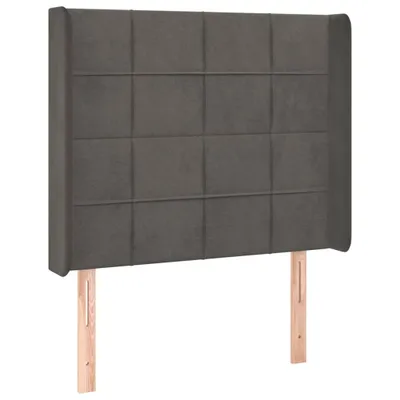 Produktbild von VidaXL 3119617, Dunkles Grau, Polyester, Holz, 930 mm, 118 cm, 128 cm, 160 mm