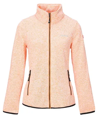 Produktbild von Nordberg ANDREA Fleeceweste – Damen – Orange Melange - Größe 4XL