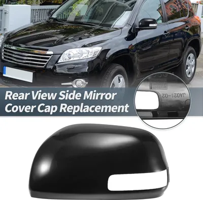 Image de Coque De Remplacement Pour Rétroviseur Extérieur Gauche Noir pour Toyota RAV4 RAV 4 2009-2013 Aux Modèles Avec Clignotant Intégré. Protège Rétroviseur Extérieur Accessoire Non-OEM