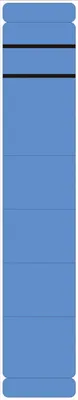 Produktbild von Ordnerrückenschilder 39x280mm selbstklebend blau VE=10 Stück