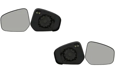 Produktbild von Johns, Spiegelglas passend für Ford Transit Courier 14- konvex heizbar Set Links+Rechts 1837874 ET7617K741DA 1837867 ET7617K740BA