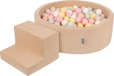 Produktbild von KiddyMoon Spielplatz Schaumstoff mit Bällebad PPZP-OK30V-122
