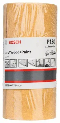 Image de Rouleau abrasif Bosch 115x5000 mm, grain 180