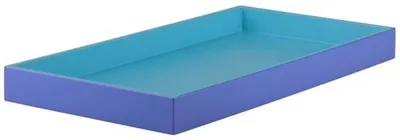 Produktbild von Gift Company Tablett Spa Rechteckig Dunkelblau Blau (40x21cm)