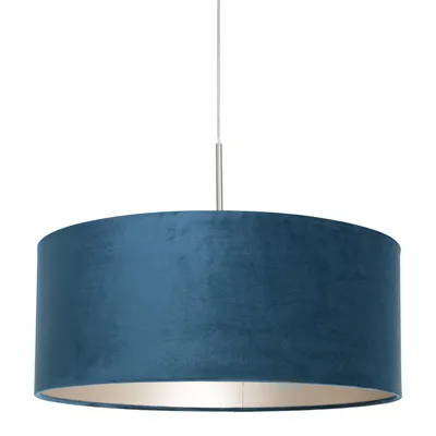 Immagine prodotto di Steinhauer - lampada a sospensione - Sparkled Light - blu - metallo velluto - Ø 50cm - E27 - 8247ST