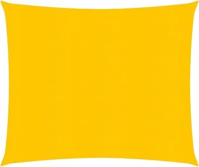 Image de Voile d'ombrage 160 g/m² jaune 3,6x3,6 m HDPE