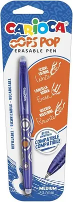 Immagine prodotto di Carioca 41044/02 penna gel Penna in gel con cappuccio Nero 1 pz
