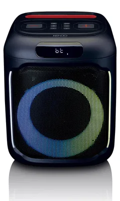 Produktbild von Kendo 24EX, 100 W, Kabellos, Party Lautsprecher, Schwarz, Cube, Tasten