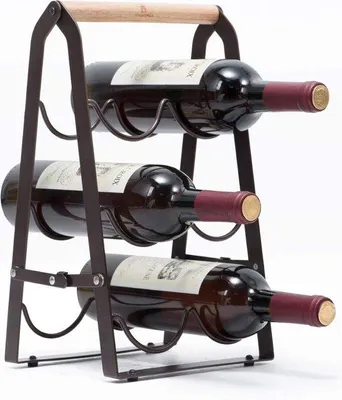 Produktbild von Weinregal, Weinflaschenregal, Holzregal
