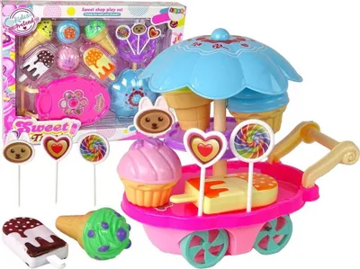 Productafbeelding van Assortiment zoetigheden, ijskar, ijsvitrine
