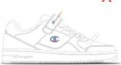 Produktbild von Champion Rebound Low G Sportschuh Weiß
