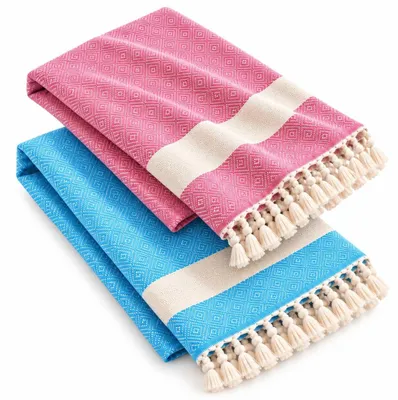 Obrázok produktu pre Sada dvoch veľkých (XXL) froté uterákov do sauny, 100% bavlna, 90x180 cm