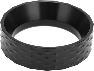 Produktbild von Allecto Plus – Kaffeeausgabering, 51 mm, für Espressomaschine (Schwarz), aus Aluminiumlegierung