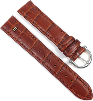 Produktbild von Maurice Lacroix Ersatzband | Kalbsleder-Louisiana-Optik, braun 21608S, Stegbreite:19mm
