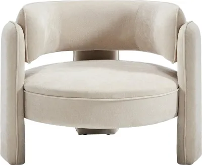 Produktbild von Sessel aus Stoff – Beige – ZORIMO