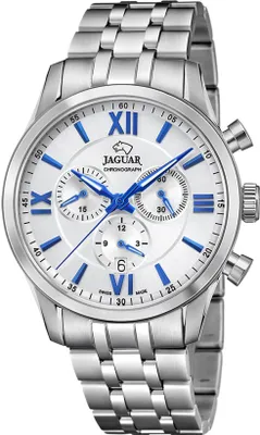 Produktbild von Jaguar Herren Analog Edelstahl Luxus Uhr silber Acamar UJ963/1