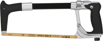 Produktbild von SONIC Handbügelsäge für Metall, 415 mm Sägeblattlänge, mit gummiertem Griff