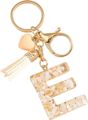 Image de Porte-clés Alphabet E - Élégance Discrète KP37801