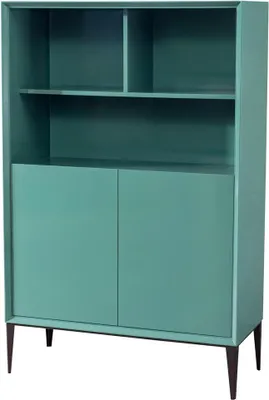 Immagine prodotto di Comodini, scaffali, vetrine, armadi, consolle, mobili verdi e arancioni, comodini, armadi