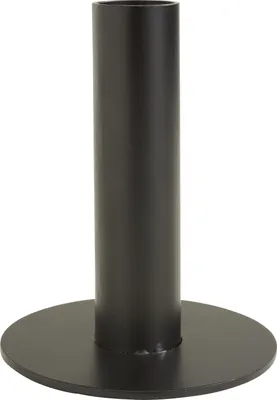 Produktbild von Metall-Stabkerzenhalter, schwarz Hoch