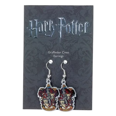 Immagine prodotto di Harry Potter - Orecchini con stemma di Grifondoro di Hogwarts / Orecchini