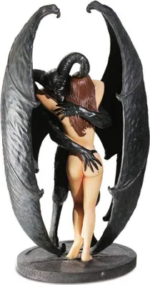 Produktbild von Ein Dämon umarmt eine junge Frau 25cm