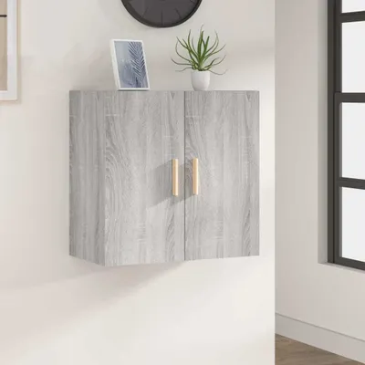 Imagen del producto de Armario Living Store, color gris Sonoma, 60x30x60 cm, fabricado en material de madera