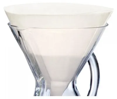 Immagine prodotto di Filtri di carta non piegati per Chemex Circles, 100 pezzi