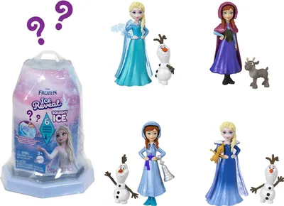 Produktbild von Disney Frozen HRN77, Mini-Puppe, Weiblich, 3 Jahr(e), Mädchen, 127 mm, Gemischte Farben
