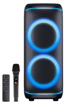 Produktbild von Denver BPS-470, 6,35 cm (2.5"), 25,4 cm (10"), 200 W, 2000 W, Verkabelt & Kabellos, USB Typ-A