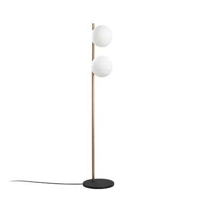 Immagine prodotto di Opviq, Dual 13756 - Oro, Lampada da terra, CORPO IN METALLO, Oro, 155 x 30 x 30 cm