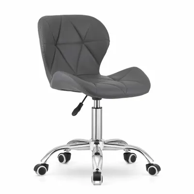 Image de Chaise AVOLA Valora - Grise x1 | Chaise pivotante polyvalente pour toutes les pièces