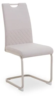 Produktbild von Polsterstuhl HARPER HOGATZA BHT 44x97x57 cm weiß Esszimmerstuhl