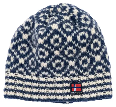 Zdjęcie produktu dla Czapka zimowa Devold Of Norway Svalbard, wełna, kolor niebieski, rozmiar 58 cm